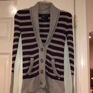 Stripped Cotton Sweater